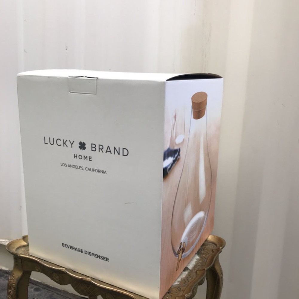 Lucky brand beverage dispenser